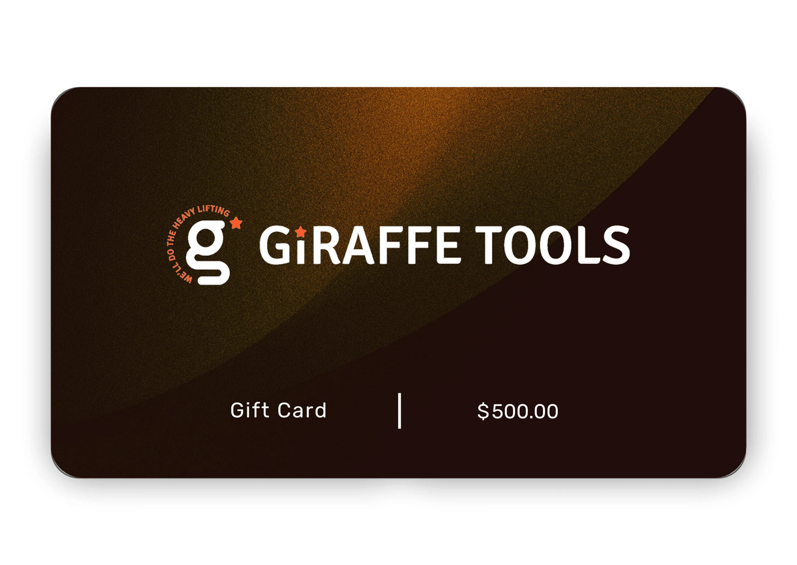 Giraffe Tools Gift Card - Image 6