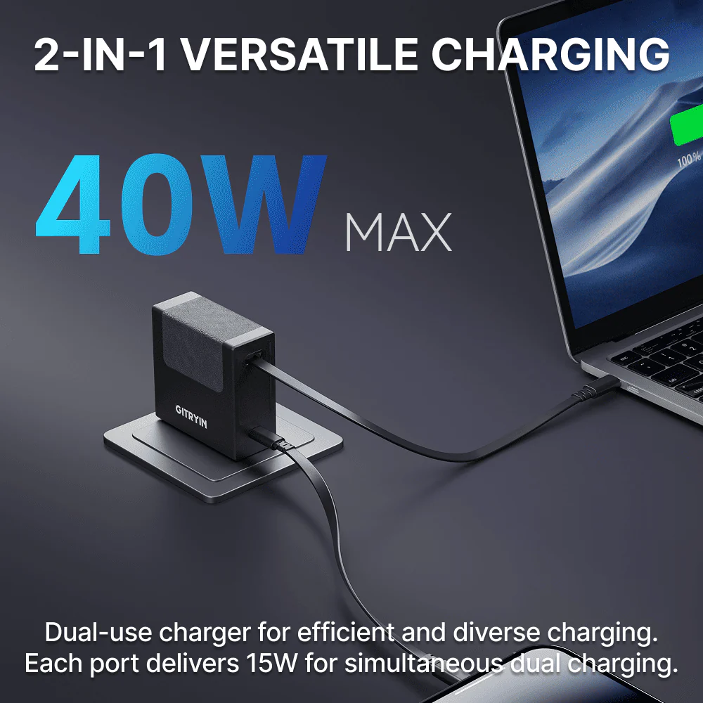 Gitryin Retractable 40W Charger - Lightning Cable - Image 14