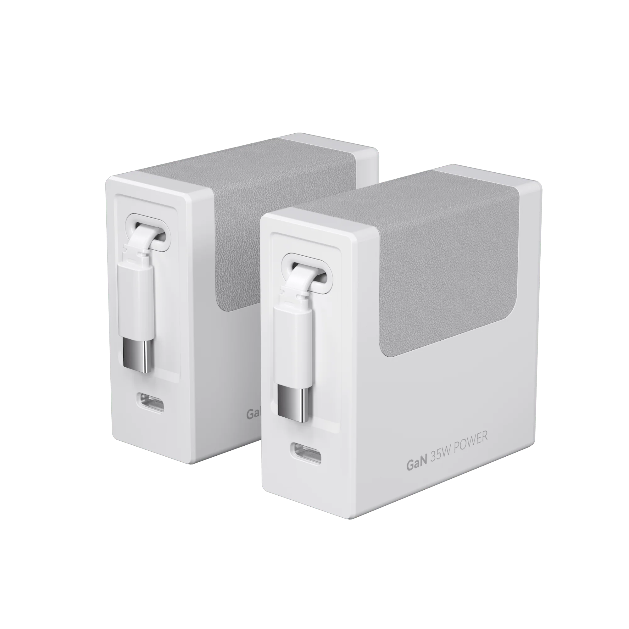Gitryin Retractable Charger - White/USB-C Cable (40W) - Image 13