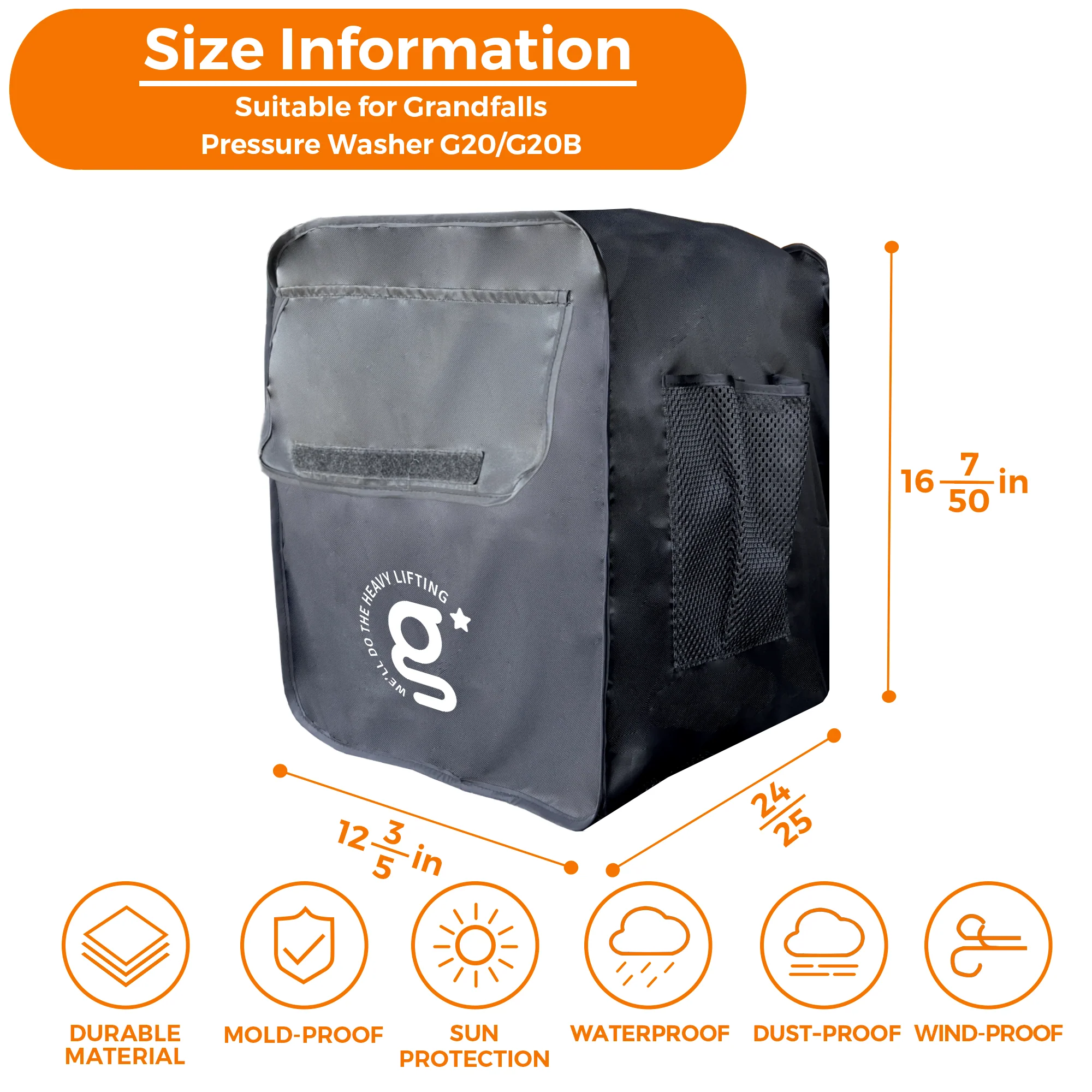 Grandfalls Retractable Pressure Washer Cover - Image 12