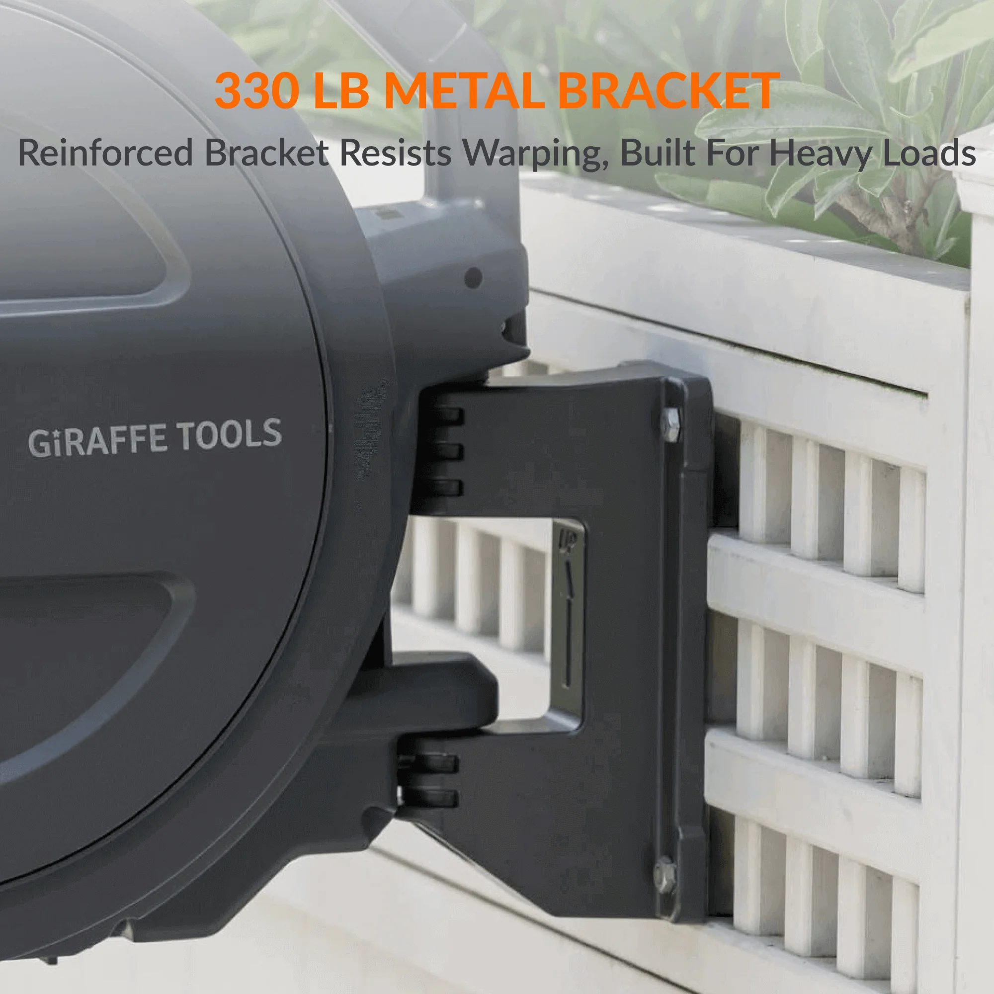 Retractable Garden Hose Reel-1/2in-100ft - Image 10